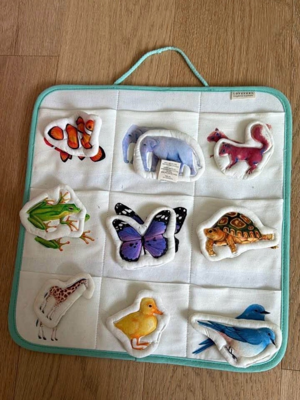 Lovevery animal matching game all pieces included